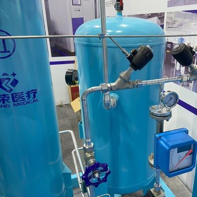 50 هرتز استهلاك طاقة منخفض 10Nm3 PSA مولد الأكسجين الطبي