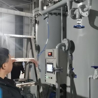 99.999 مولدات غازات النيتروجين PSA ذات نقطة رطب عالية لتحديد المعادن