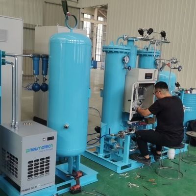 سهلة التثبيت خالية من الزيت PSA أوكسجين صنع آلة مع شهادة ASME