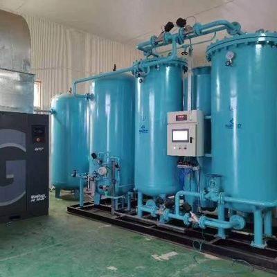 ISO9001 15Nm3 ضغط التأرجح الامتصاص PSA محطات الأكسجين صيانة منخفضة