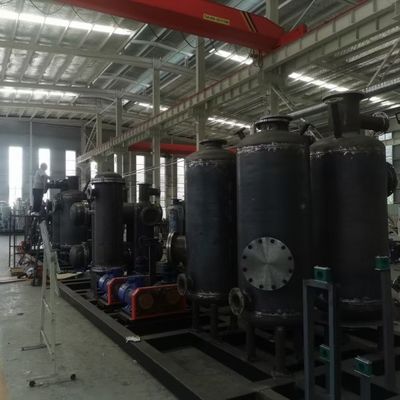 نظام استرداد غاز الهيدروجين المثبت على الزلاجة للصفائح الملفوفة باردة