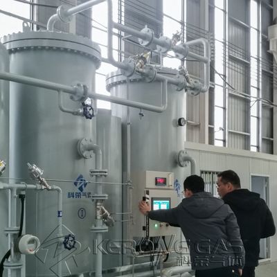99.9995% PSA محطة غازات النيتروجين في الموقع للتربة الحديدية مع CE