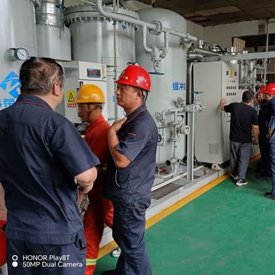 20NM3HR 99.999% نقاء عالية كابون الفولاذ تصفية توليد غاز النيتروجين