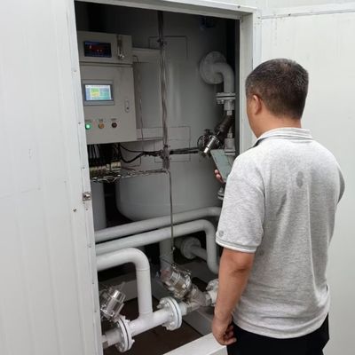 إنتاج تلقائي Psa مولدات غاز النيتروجين حزمة في حاوية النوع المحمول