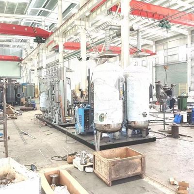 800Nm3/Hr معدل تدفق كبير في الموقع إعادة تدوير غازات النفايات آلة استرداد