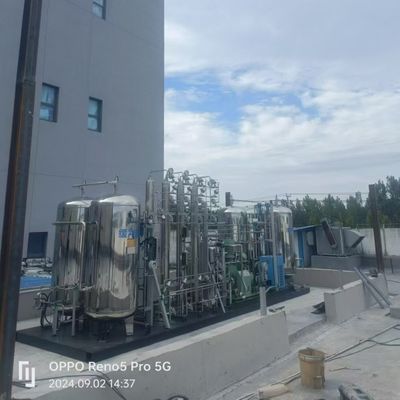 800Nm3/Hr معدل تدفق كبير في الموقع إعادة تدوير غازات النفايات آلة استرداد