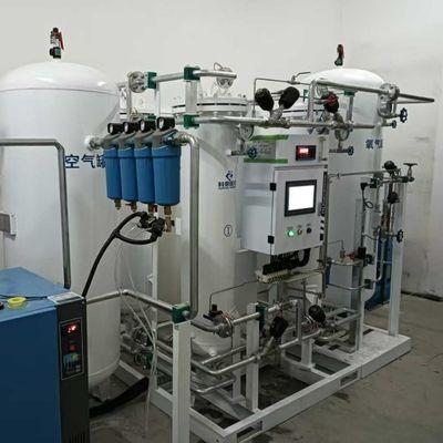 معدل تدفق صغير ISO13485 مولد الأكسجين بالهواء المضغوط مع الهواء المضغوط