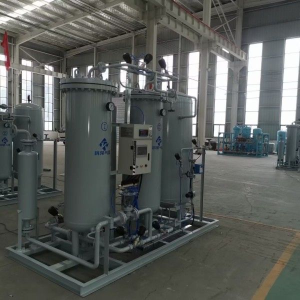 وحدة PSA للنيتروجين بتصميم مثبت على زلاقة للتخزين في جو معدل