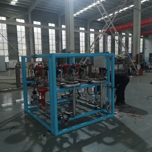 نسبة الهيدروجين في غاز النيتروجين بنسبة 5% خلاط غاز صناعي للحديد والصلب