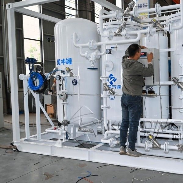 مولد نيتروجين بضغط تشغيل 27 بار من الفولاذ الكربوني لقطع الليزر