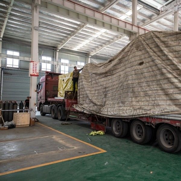 مولد نيتروجين للقطع بالليزر مع محطة تعبئة 200 بار