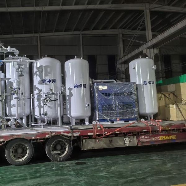 مولد النيتروجين للإنتاج السريع للقطع بالليزر مع محطة ملء 20Mpa