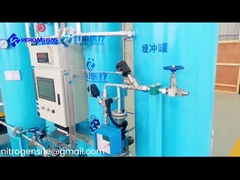 نقاء 90% ~ 99.5% مصنع الأكسجين القائم على PSA معتمد طبيا دوليا