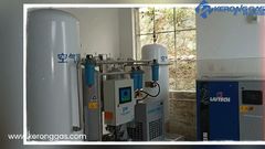 سهلة التثبيت آلة صنع غاز الأكسجين مع نظام ملء الأسطوانة