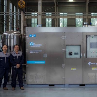 نظام استرداد مجفف غاز الهيليوم من الدرجة IP65 مع مراقبة النقاء عبر الإنترنت