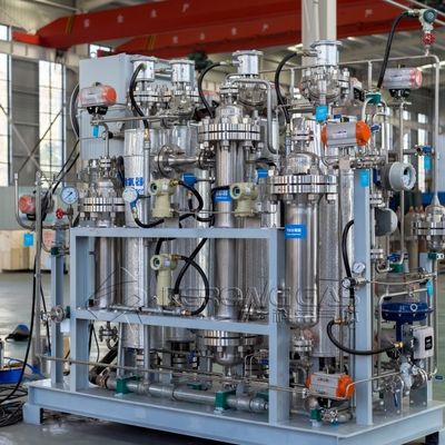 عمر خدمة طويل وحدة تنقية غاز الهيدروجين المضمونة للكهرباء المائية