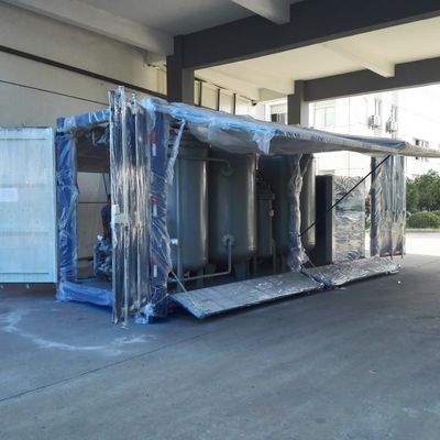 محطة توليد غاز النيتروجين ذات الحاويات الصغيرة بطول 20 قدم مع شهادة سابير