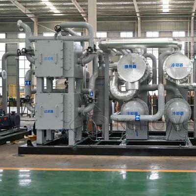 آلة تجفيف غاز الهيدروجين عالية الضغط 25بار مع جهاز مراقبة السلامة