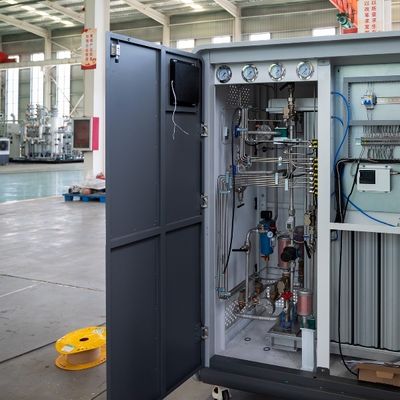 مولد نيتروجين لقطع الليزر 0.2 كيلو واط سهل التشغيل مع صندوق متنقل