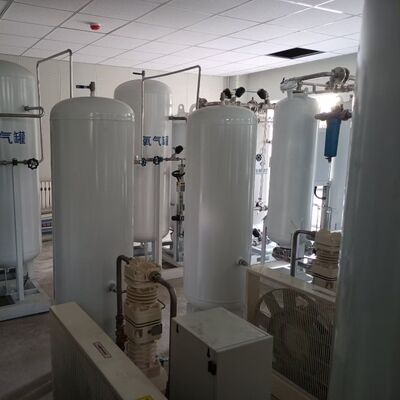 1KW استهلاك طاقة منخفضة أنابيب الفولاذ المقاوم للصدأ مصنع الأكسجين الطبي